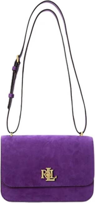 Lauren Ralph Lauren Hobo bags Sophee 22 Shoulder Bag Medium in paars