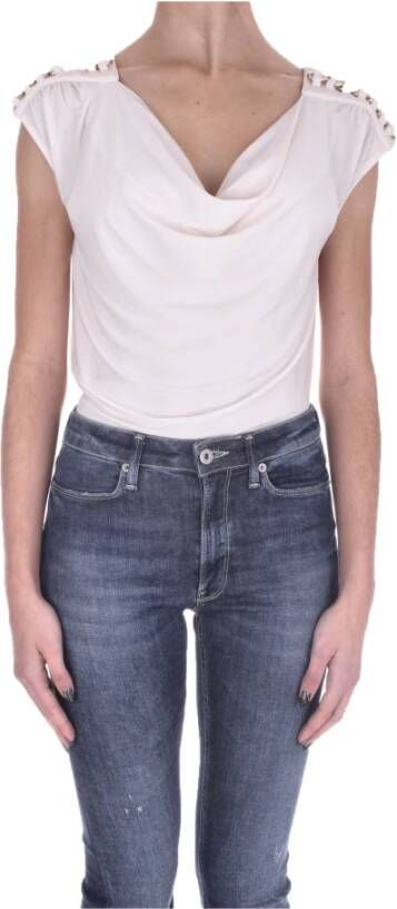 Lauren Ralph Lauren T-shirt met cascadehals