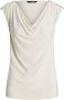 Lauren Ralph Lauren T-shirt met cascadehals - Thumbnail 1