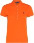 Ralph Lauren Slim Fit Sailing Orange Polo Shirt Orange Dames - Thumbnail 1