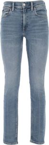Ralph Lauren Smalle Lage Taille Jeans Blauw Dames