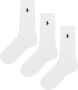 Polo Ralph Lauren Crewsocks (3 Pack) Lang Heren white maat: one size beschikbare maaten:one size - Thumbnail 2