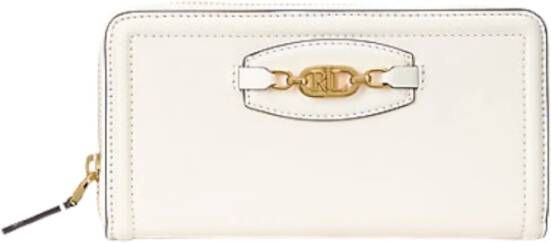 Ralph Lauren Stijlvolle Damesportemonnee Wit Dames