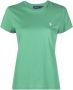 Ralph Lauren Stijlvolle Groene Jersey T-Shirt voor Vrouwen Green Dames - Thumbnail 2
