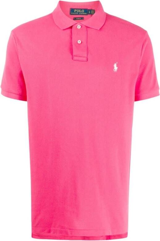 Ralph Lauren Stijlvolle Polo Shirt Roze Heren