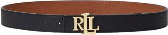 Ralph Lauren Medium Riem met REV LRL 30 Design Black Dames