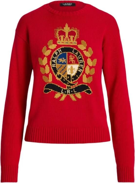 Ralph Lauren Stijlvolle Trui Rood Dames