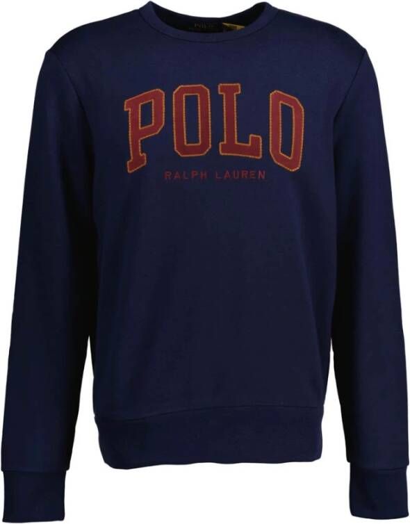 Ralph Lauren Comfortabele en stijlvolle heren sweatshirt Blauw Heren