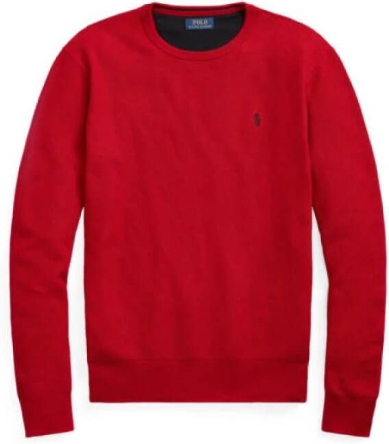 Polo Ralph Lauren Rode Sweaters LS CN Pp-Long Sleeve-Pullover Rood Heren
