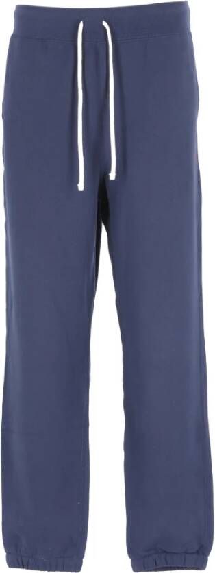 Ralph Lauren Marineblauwe Fleece Trainingspak Broek voor Heren Blauw Heren - Foto 5