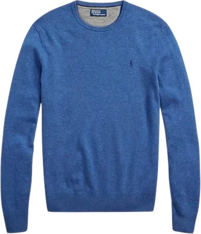 Polo Ralph Lauren Klassieke Gebreide Trui voor Heren Blue Heren