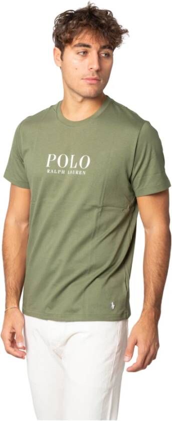 Polo Ralph Lauren Underwear T-shirt met logostitching model 'Liquid'