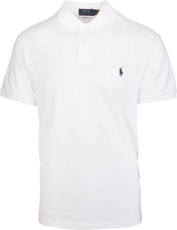 Ralph Lauren Polo Shirts Wit Heren