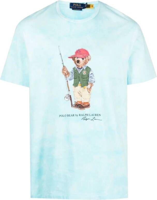 Ralph Lauren T-Shirts Blauw Heren