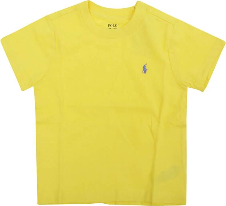 Ralph Lauren T-Shirts Geel Heren
