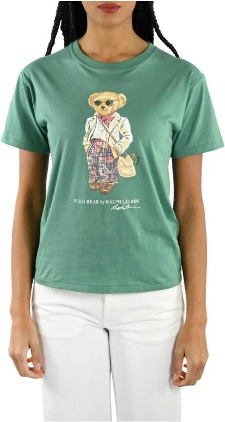 Polo Ralph Lauren T-Shirts Groen Dames