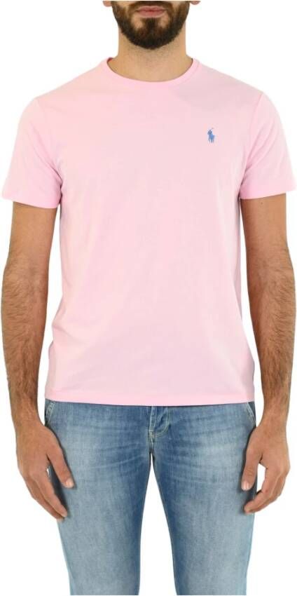 Polo Ralph Lauren T-Shirts Roze Heren