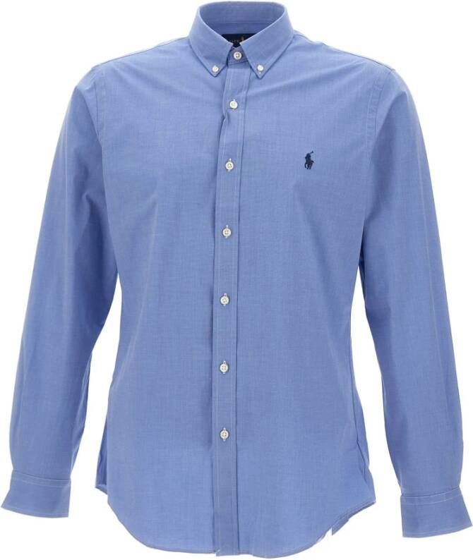 Ralph Lauren Tijdloze Polo Shirt Upgrade Blauw Heren