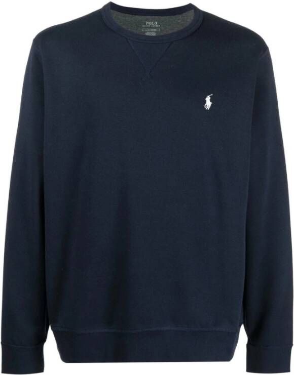 Ralph Lauren Trainingsshirt Blauw Heren