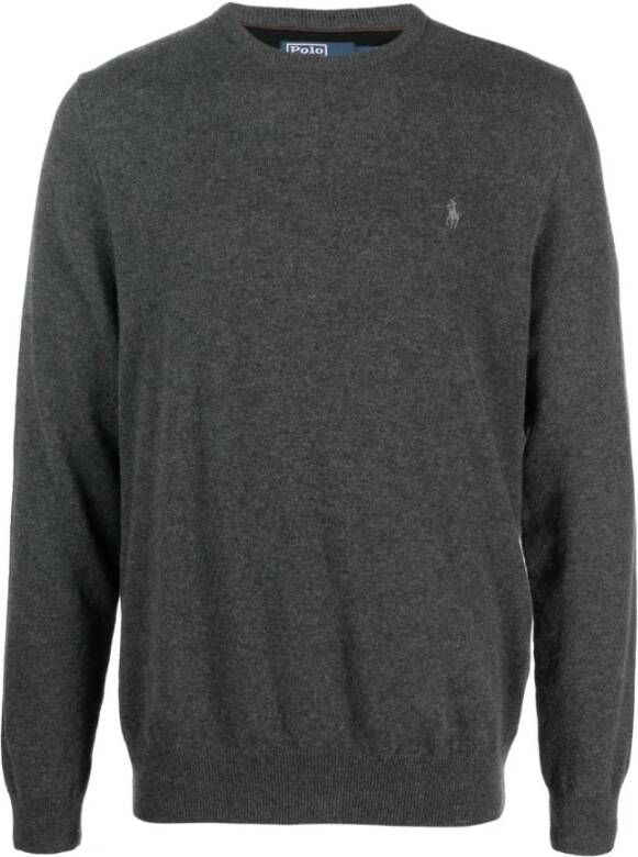 Polo Ralph Lauren Grijze Sweaters Lange Mouw Pullover Grijs Heren