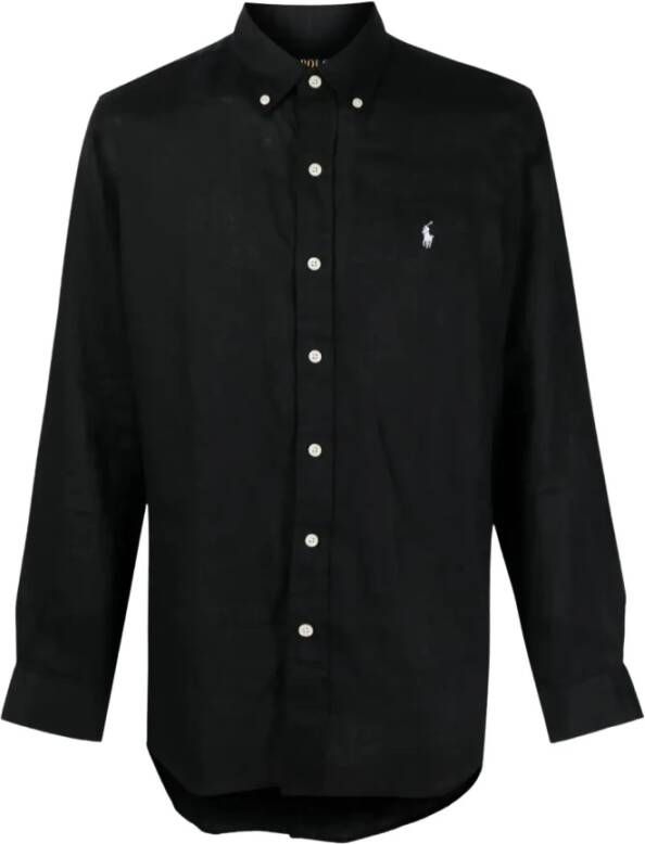 Ralph Lauren Upgrade je casual garderobe met dit Casual Overhemd voor Heren Zwart Heren