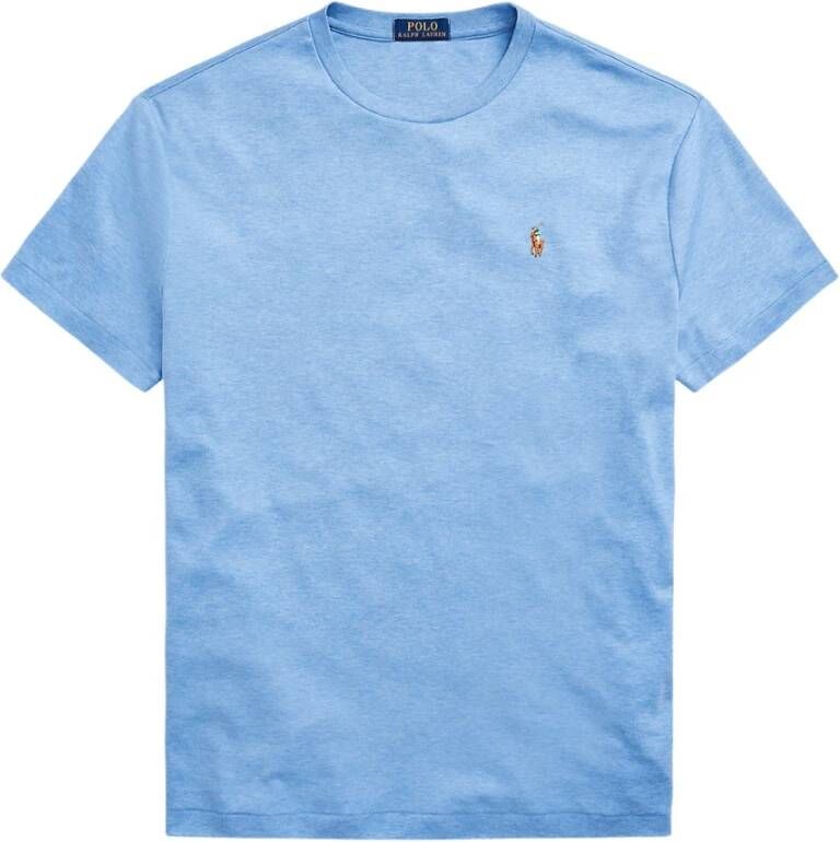 Ralph Lauren Upgrade je casual garderobe met dit hoogwaardige T-shirt voor heren Blauw Heren