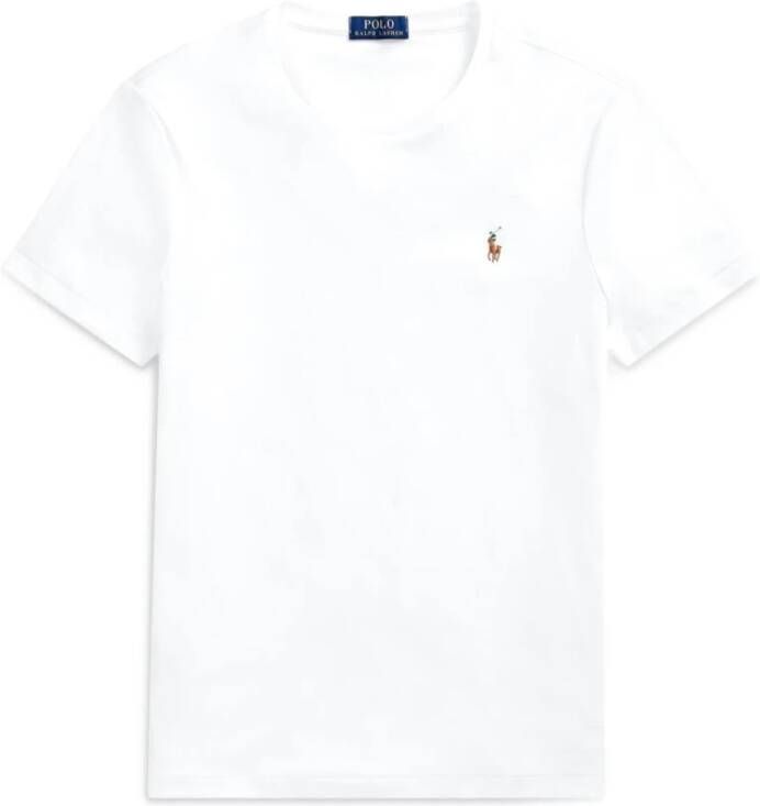 Ralph Lauren Upgrade je casual garderobe met dit hoogwaardige T-shirt voor heren White Heren