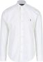 Polo Ralph Lauren Witte Oxford Overhemd Slim Fit Geborduurd Logo White Heren - Thumbnail 3