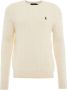Polo Ralph Lauren Witte Cable-Knit Sweater met Logo Borduursel White - Thumbnail 1