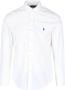 Ralph Lauren Stijlvolle Slim Fit Witte Katoenen Overhemd White Heren - Thumbnail 1