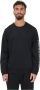 Ralph Lauren Zwarte Crewneck Sweatshirt voor Heren Lange Logo Print Regular Fit Black Heren - Thumbnail 2