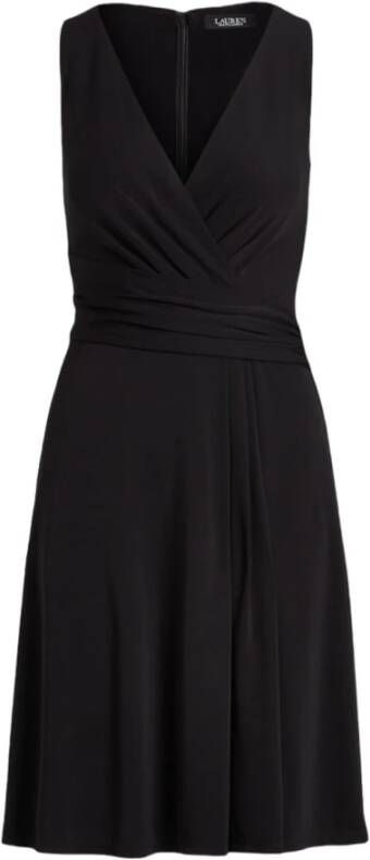 Ralph Lauren Zwarte stijlvolle korte jurk voor vrouwen Zwart Dames