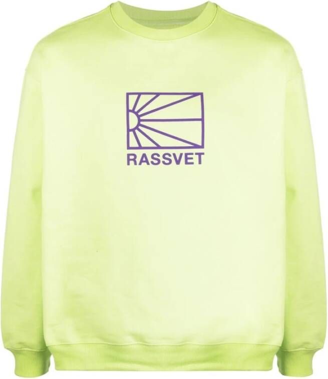 Rassvet Groene Sweatshirt met Voorlogo Groen Heren