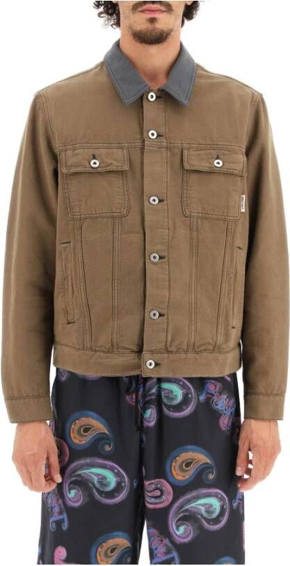 Rassvet Achterprint Utility Jas Brown Heren