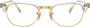 Ray-Ban Transparante Plastic Frame Bril Beige Dames - Thumbnail 1