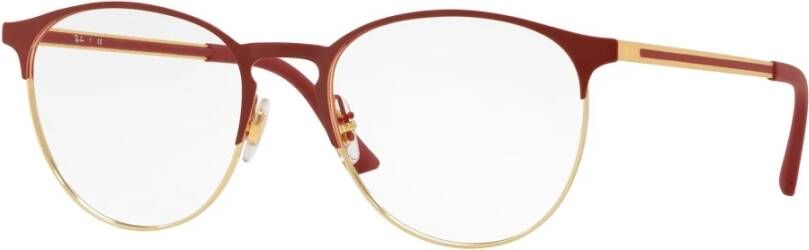 Ray-Ban Rb6375 2982 Optical Frame Red Unisex