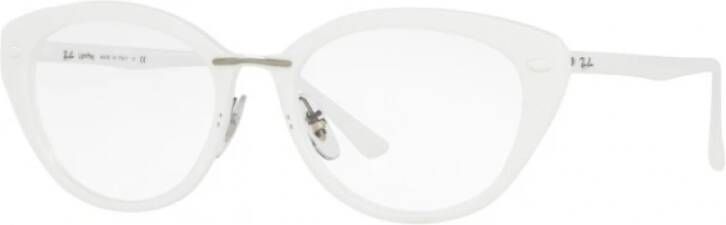 Ray-Ban Brillen White Dames