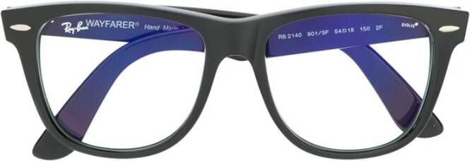 Ray-Ban Vierkante Oversized Fotochrome Zonnebril Black Unisex