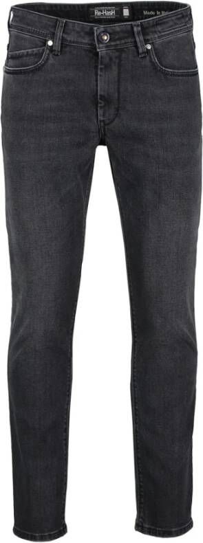 Re-Hash Slim-fit Jeans voor Mannen Black Heren