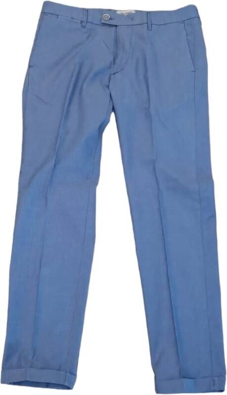 Re-Hash Rechte Broek Blauw Heren