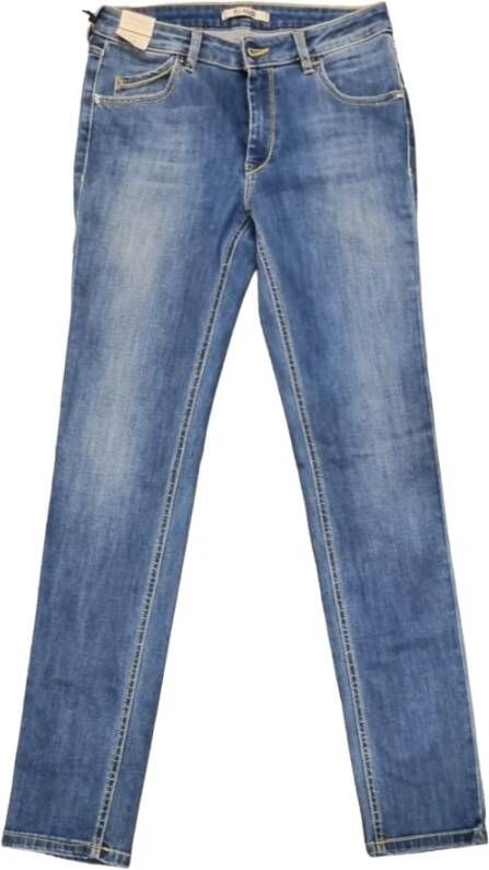 Re-Hash Straight Jeans Blauw Dames