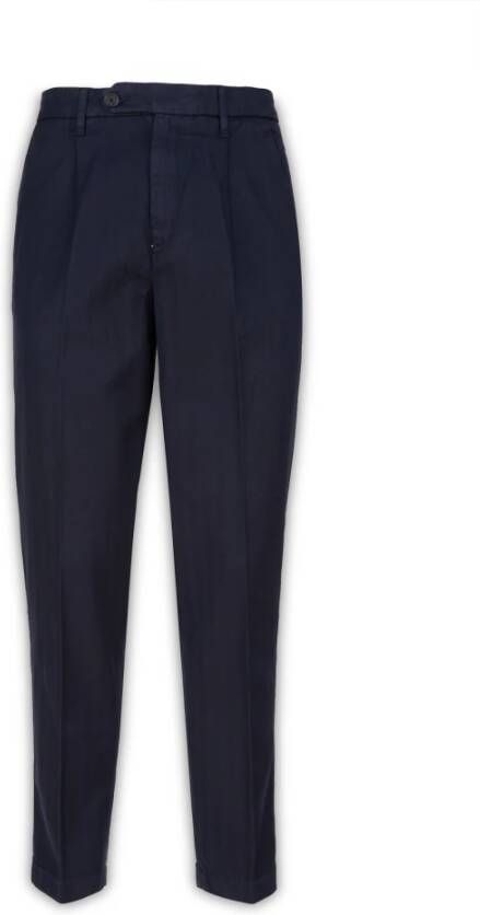 Re-Hash Taps toelopende broek Blauw Heren