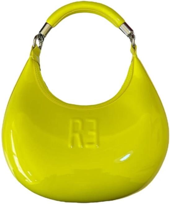 Rebelle Gele Patent Eco-lederen Schoudertas Yellow Dames - Foto 3