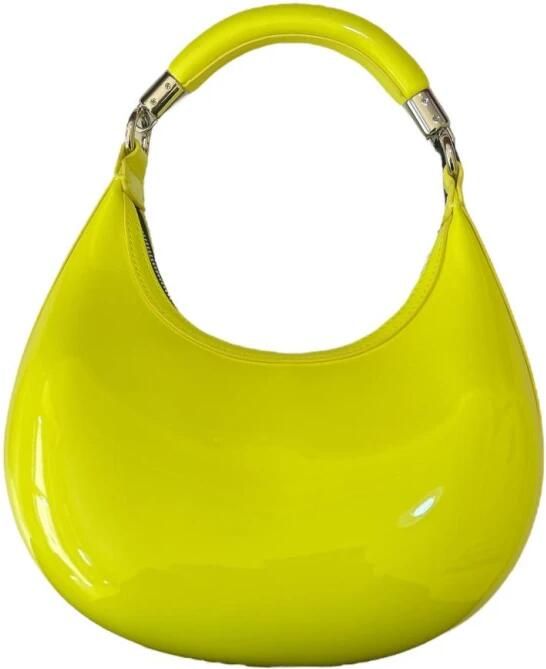 Rebelle Gele Patent Eco-lederen Schoudertas Yellow Dames