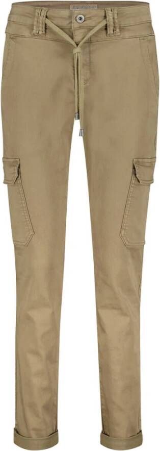 Red Button Cargo Jog Kleur Broek Beige Dames