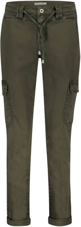 Red Button Cargo Jog Kleur Broek Groen Dames
