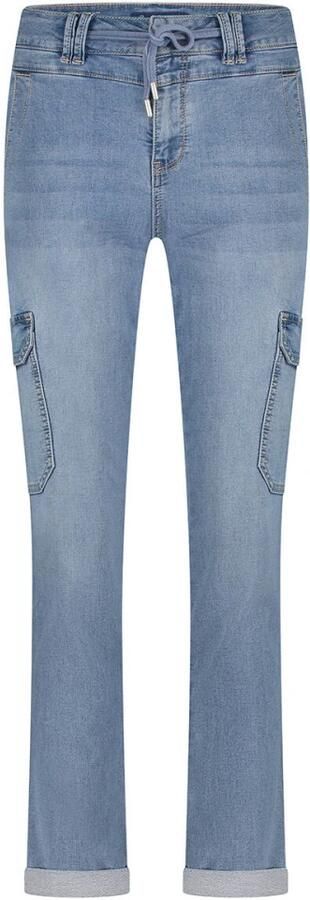 Red Button Cargo Jog Midstone Broek Blue Dames