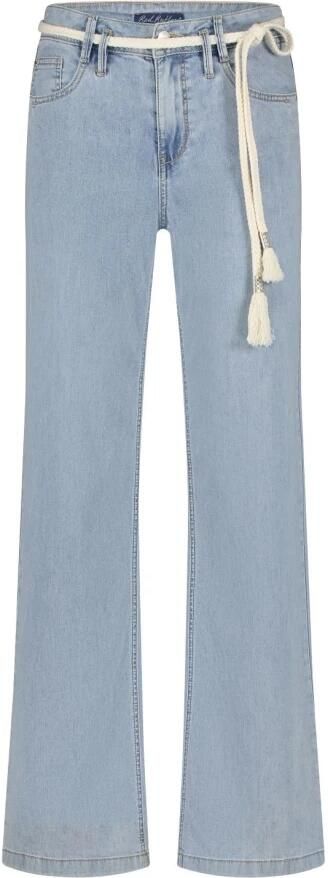 Red Button high waist wide leg jeans light blue denim