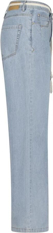 Red Button high waist wide leg jeans light blue denim - Foto 2