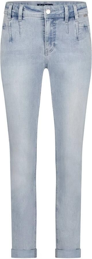 Red Button Gebleekte Denim Jeans Gray Dames